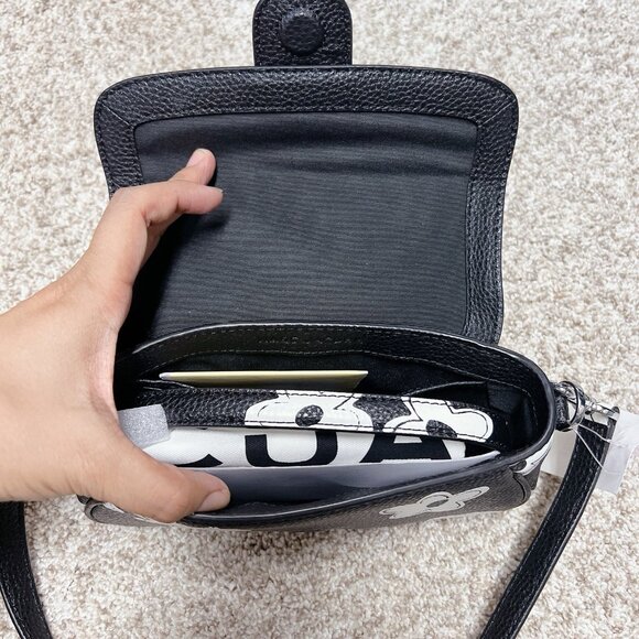 Marc Jacobs DAISYCLOVER The Clover Floral Leather Clutch Shoulder Crossbody- NEW - Picture 10 of 12